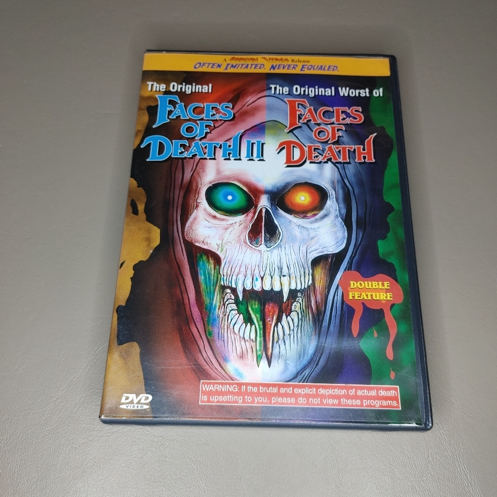 Faces of Death Double Feature DVD